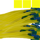 1.42mm I.D. Yellow/ Yellow/ Yellow 3 Bridge PVC Solva Pump Tube