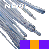 2.54mm I.D. Purple/ Orange/ Purple Flared PVC 3 BridgeTube